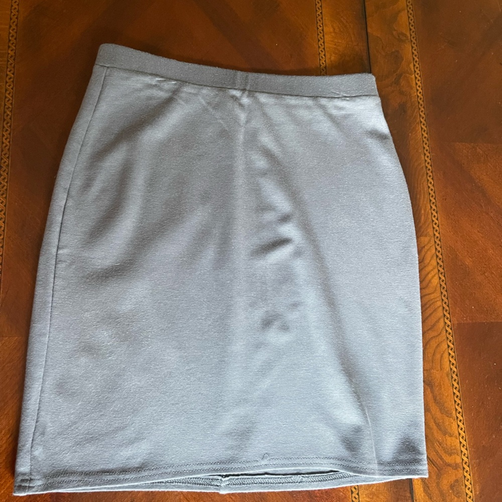 Leith Steel Blue Bodycon Skirt Size XXS